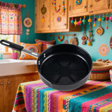 Foldable handle non-stick frying pan